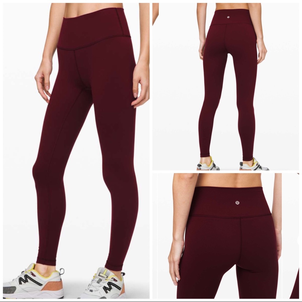 Lululemon wunder under high rise Sz 8